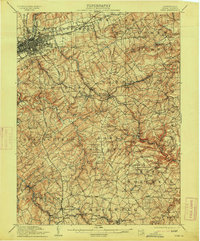 York 1910 topographic map thumbnail