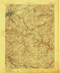 York 1910 topographic map thumbnail