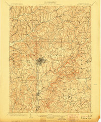 Indiana 1902 topographic map thumbnail