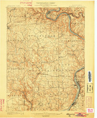 Kittanning 1902 topographic map thumbnail