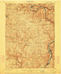 Kittanning 1902 topographic map thumbnail