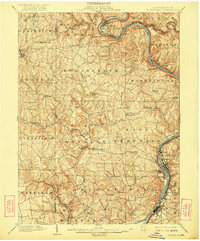 Kittanning 1902 topographic map thumbnail