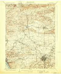 Lancaster 1904 topographic map thumbnail