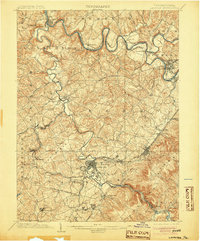 Latrobe 1903 topographic map thumbnail