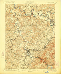Latrobe 1903 topographic map thumbnail