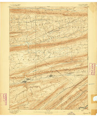 Lykens 1893 topographic map thumbnail