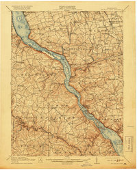 Mc Calls Ferry 1912 topographic map thumbnail