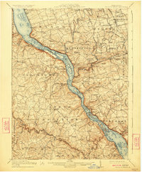 Mc Calls Ferry 1912 topographic map thumbnail