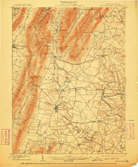 Mercersburg 1902 topographic map thumbnail