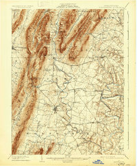 Mercersburg 1902 topographic map thumbnail