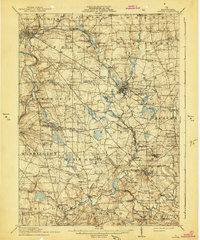 Mercer 1913 topographic map thumbnail