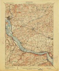 Middletown 1908 topographic map thumbnail