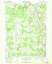 Beaver Center 1959 topographic map thumbnail