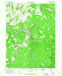 Beaverdale 1963 topographic map thumbnail
