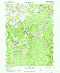 Beaverdale 1963 topographic map thumbnail