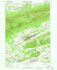 Beavertown 1965 topographic map thumbnail