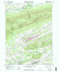Beavertown 1965 topographic map thumbnail