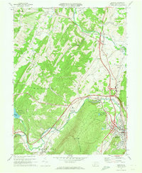 Bedford 1971 topographic map thumbnail