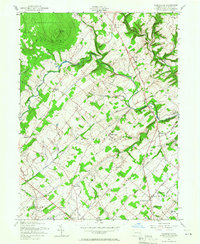 Bedminster 1957 topographic map thumbnail