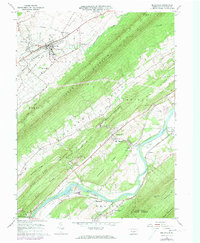 Belleville 1966 topographic map thumbnail