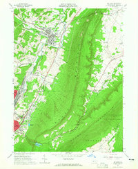 Bellwood 1963 topographic map thumbnail