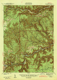 Benezette topographic map thumbnail