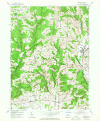 Benton 1953 topographic map thumbnail
