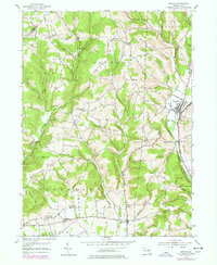 Benton 1953 topographic map thumbnail