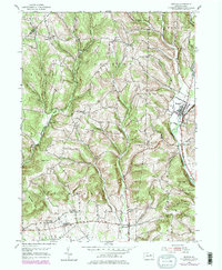 Benton 1953 topographic map thumbnail