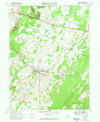 Berlin 1967 topographic map thumbnail