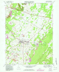 Berlin 1967 topographic map thumbnail