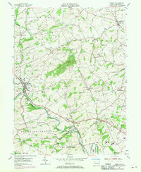Bernville 1955 topographic map thumbnail