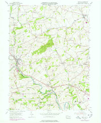 Bernville 1955 topographic map thumbnail