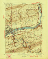 Berwick 1946 topographic map thumbnail
