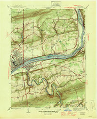 Berwick 1946 topographic map preview