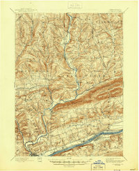Bloomsburg 1894 topographic map thumbnail