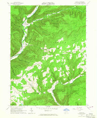 Bodines 1965 topographic map thumbnail