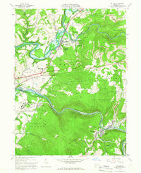 Bolivar 1964 topographic map thumbnail