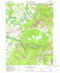 Bolivar 1964 topographic map thumbnail