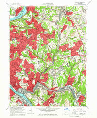 Braddock 1960 topographic map thumbnail