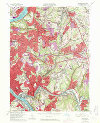 Braddock 1960 topographic map thumbnail