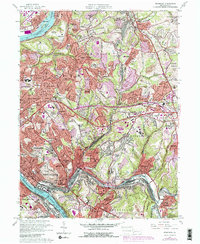 Braddock 1960 topographic map thumbnail