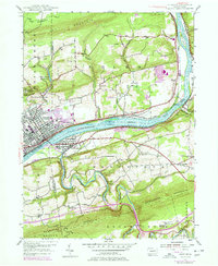 Berwick 1955 topographic map thumbnail