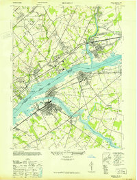 Beverly 1947 topographic map thumbnail