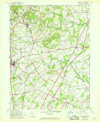 Biglerville 1944 topographic map thumbnail