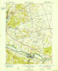 Birdsboro 1950 topographic map thumbnail