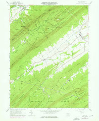 Blain 1960 topographic map thumbnail
