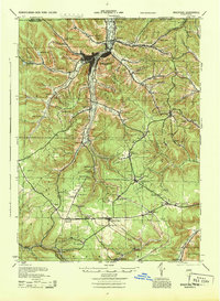 Bradford 1944 topographic map thumbnail