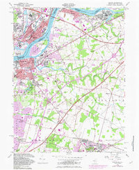 Bristol 1955 topographic map thumbnail