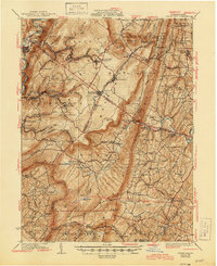 Broad Top 1933 topographic map thumbnail